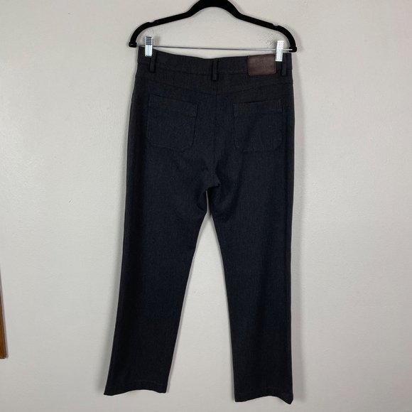 Weekend Max Mara Woman's 8 Gray High Rise Classic 5 Pocket Trouser Pants - Picture 9 of 12